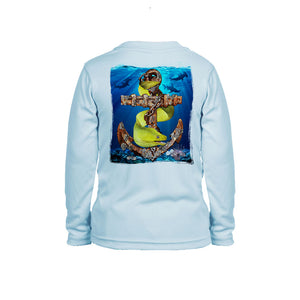 Anchor Eel Long Sleeve Youth Performance Tee