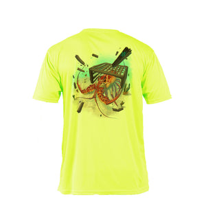 Angry Lobster Short Sleeve Unisex Performance Tee