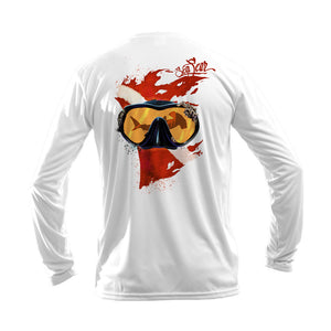 Dive Mask Long Sleeve Performance Tee