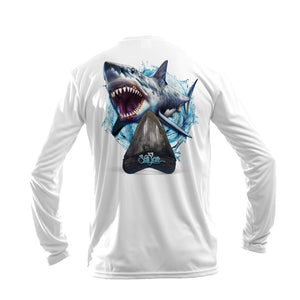 Megaladon Long Sleeve Unisex Performance Tee