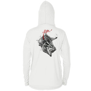 Bass/Worm Long Sleeve Performance Hoody