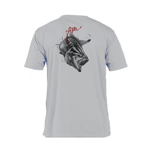 Bass/Worm Short Sleeve Performance Tee