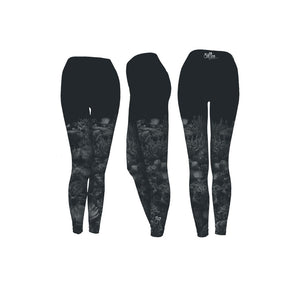 Black Coral Performance Leggings