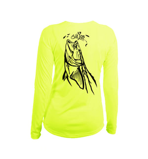 Cobia  Long Sleeve V-Neck Performance Tee