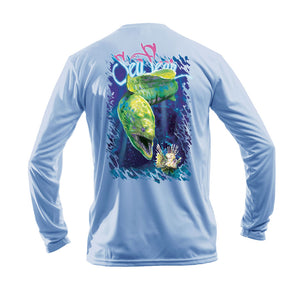 Eel Lionfish Long Sleeve Performance Tee