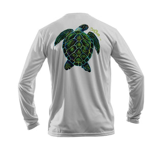 Electric Turtle Long Sleeve Performance Tee