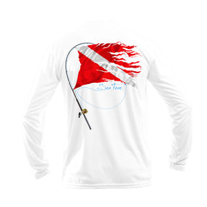 Fish N Dive Long Sleeve Performance Tee