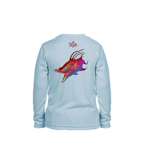 Glow Hog Long Sleeve Toddler Performance Tee