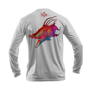 Glow Hog Long Sleeve Performance Tee