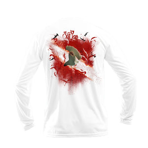 Hammerhead Kelp Flag Long Sleeve Performance Tee