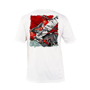 Hogfish Dive Flag Short Sleeve Performance Tee