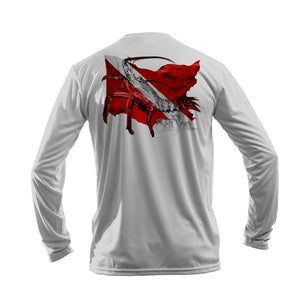 Lobster Flag 2020 Long Sleeve Performance Tee