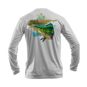 Mahi Mahi Long Sleeve Performance Tee