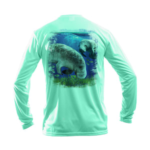 Manatee Long Sleeve Performance Tee