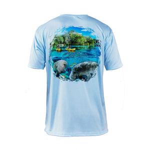 Manatee Kayak Short Sleeve Performance Tee
