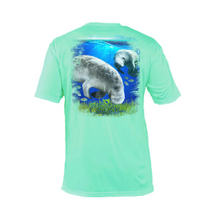 Manatee Short  Sleeve Performance Tee