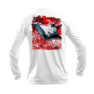 Manta Ray Long Sleeve Performance Tee