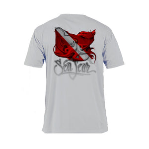 Octo Dive Flag Short Sleeve Performance Tee