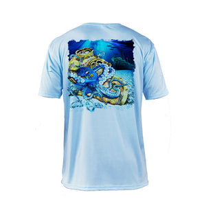 Octo Dive Helmet Short Sleeve Performance Tee