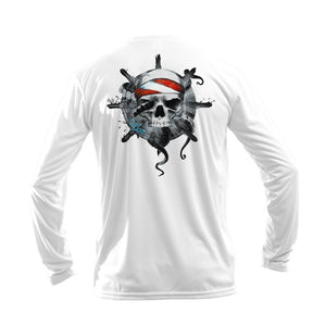 Octo Skull Long Sleeve Performance Tee