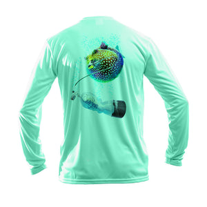 Pufferfish Long Sleeve Performance Tee