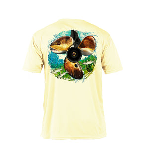 Redfish Prop Short Sleeve Performance Tee