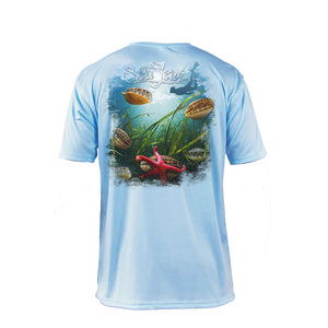 Scallop Short Sleeve Performance Tee