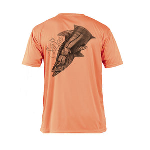 Snook Large Short Sleeve Performance Tee