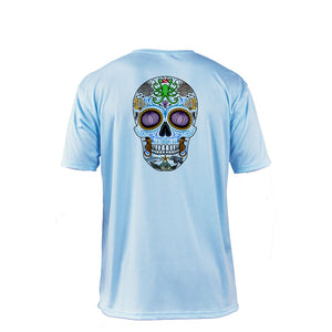 Sugar Skull Short Sleeve Performance Tee