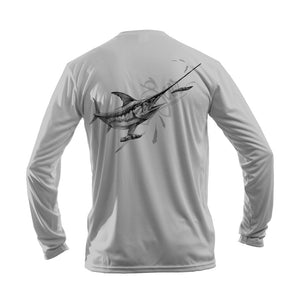Swordfish Long Sleeve Performance Tee