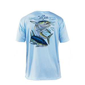 Tuna Schooling Short Sleeve Performance Tee