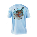Angry Lobster Long Sleeve Unisex Performance Tee