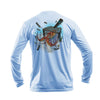 Angry Lobster Long Sleeve Unisex Performance Tee