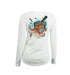 Angry Lobster  Long Sleeve V-Neck Performance Tee