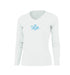 Angry Lobster  Long Sleeve V-Neck Performance Tee