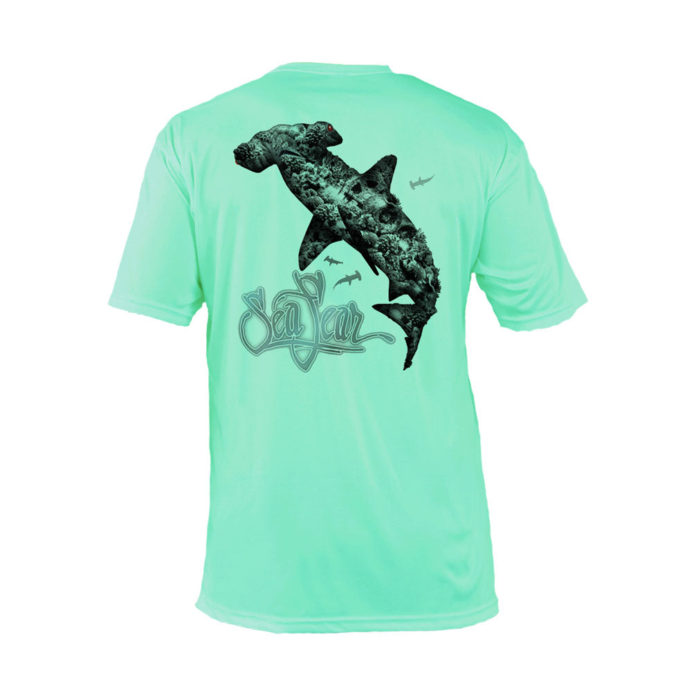 Coral Hammerhead Performance Tee