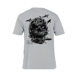 Coral Reef Skull Performance Tee