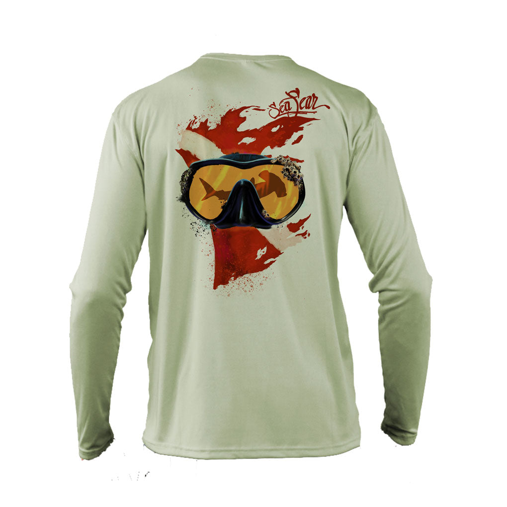 Dive Mask Long Sleeve Performance Tee
