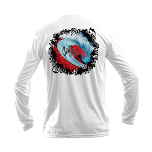 Dive Wave Long Sleeve Performance Tee