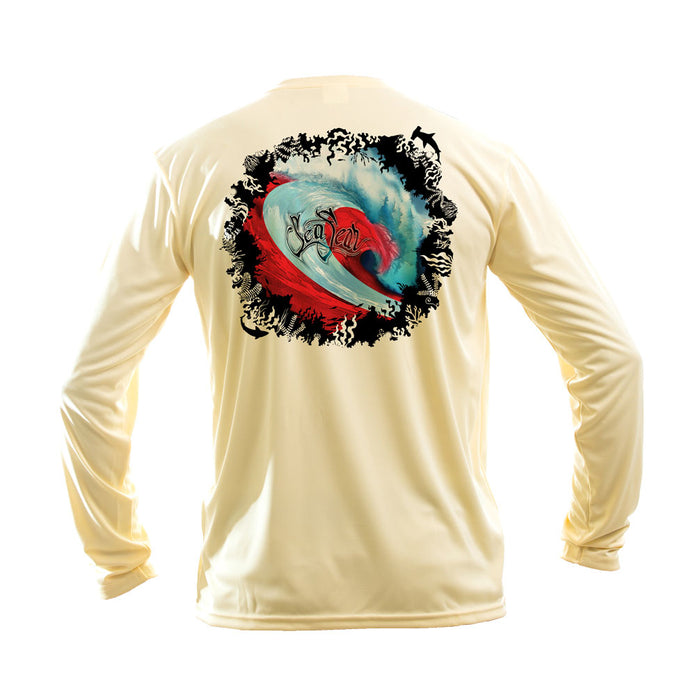 Dive Wave Long Sleeve Performance Tee