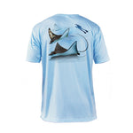 Eagle Ray Short Sleeve - Arctic Blue