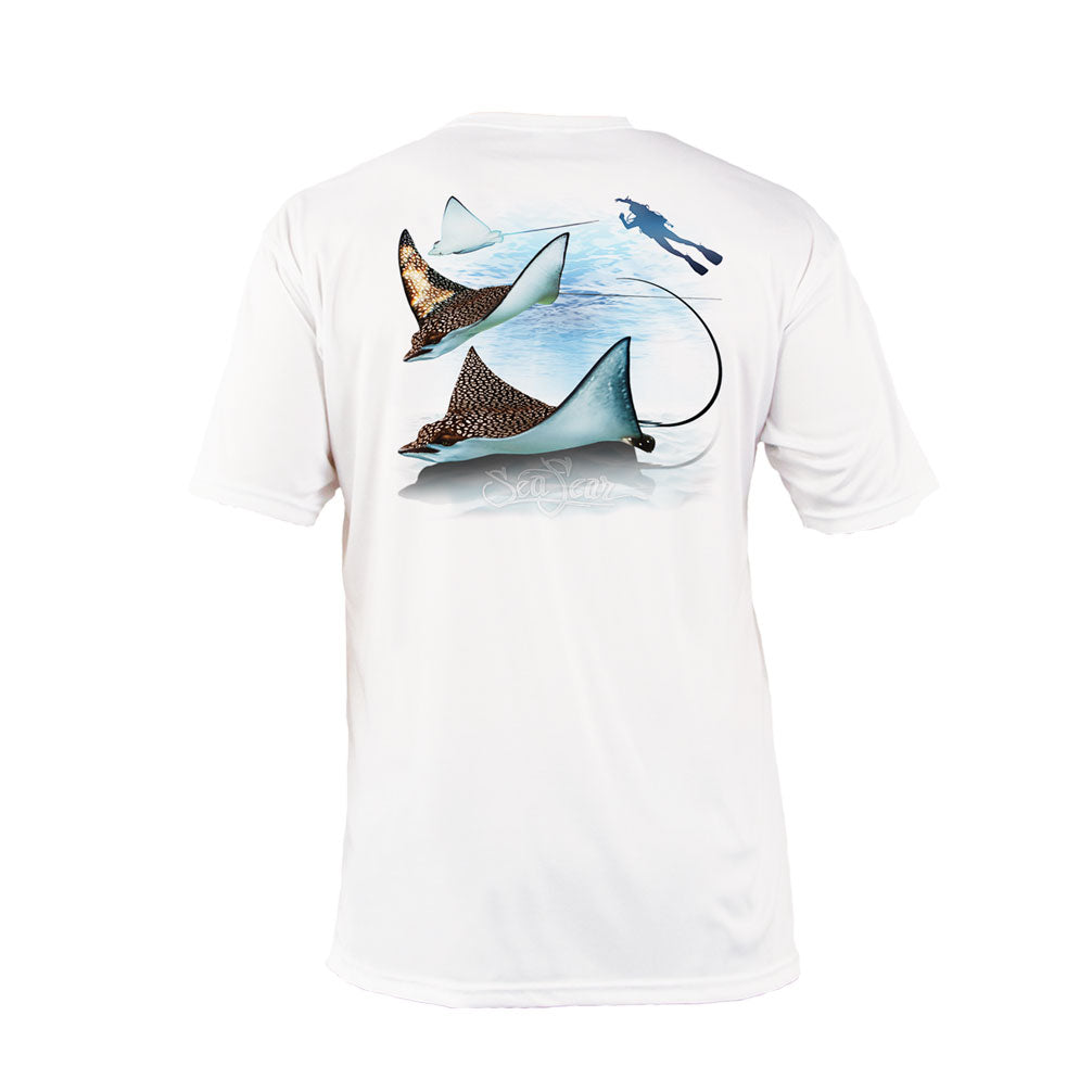 Eagle Ray Short Sleeve - White