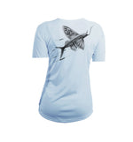 Flying Fish Long Sleeve V-Neck Performance Tee