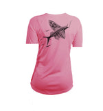 Flying Fish Long Sleeve V-Neck Performance Tee