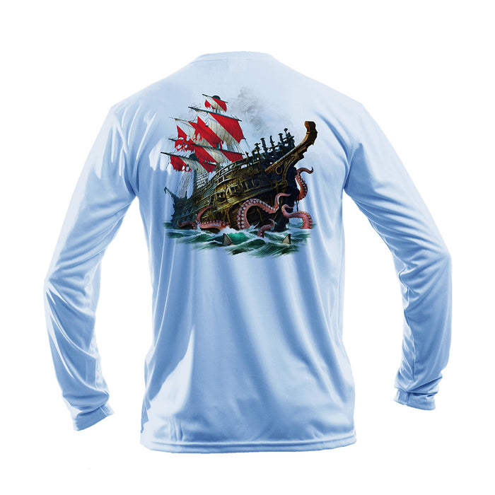 Ghost Ship Long Sleeve Performance Tee