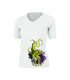 Green Octo V-Neck Performance Tee