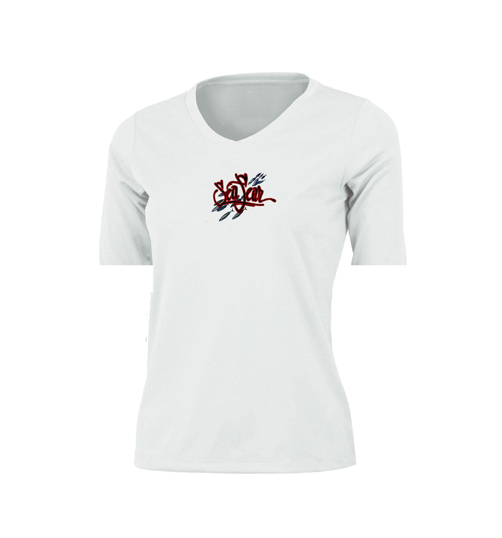 Grouper V-Neck Performance Tee