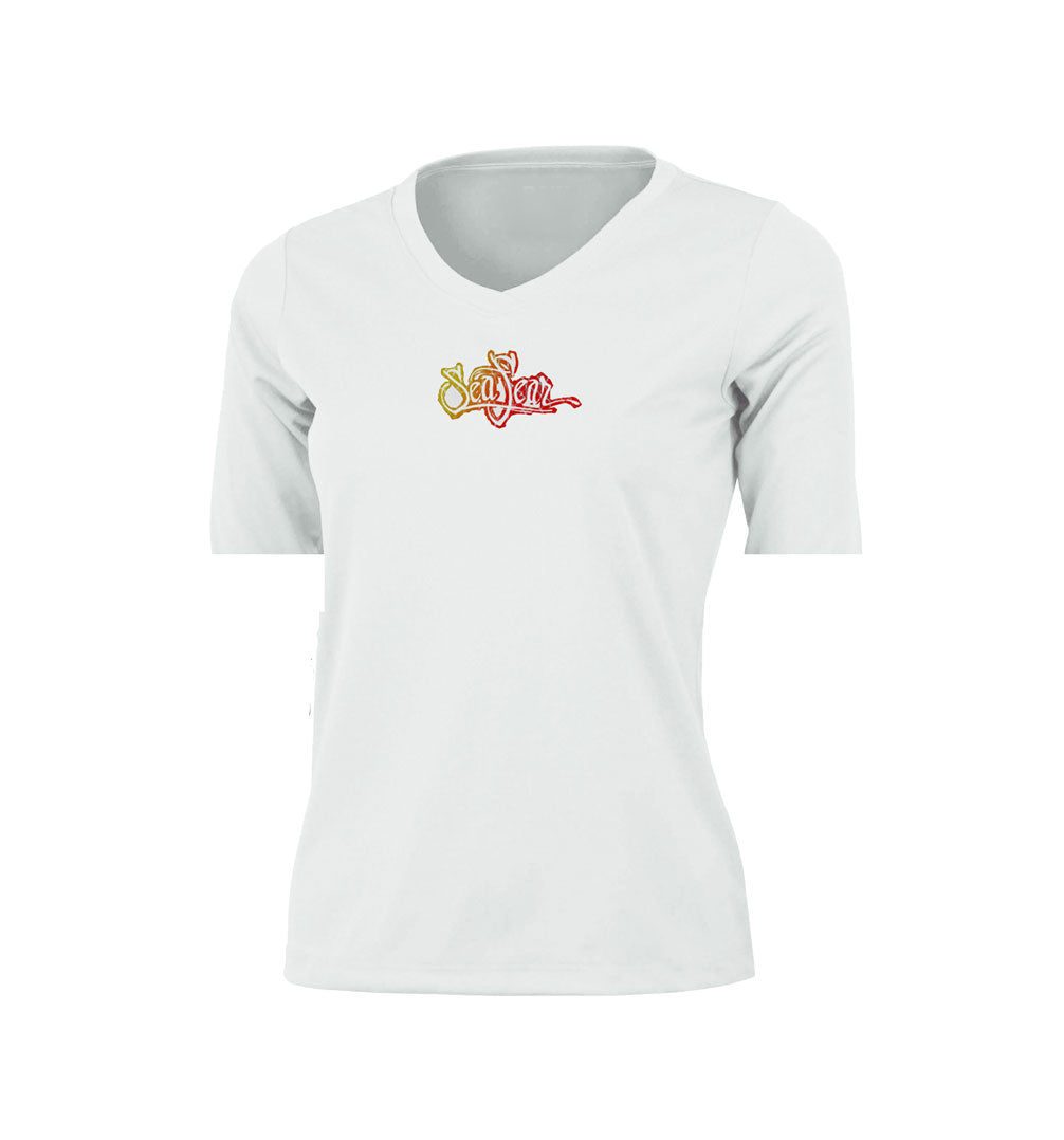 Hammerhead Dive Flag V-Neck Performance Tee