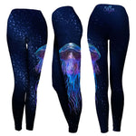 Jellyfish Performance Leggings – Sea Fear UPF 50+ apparel