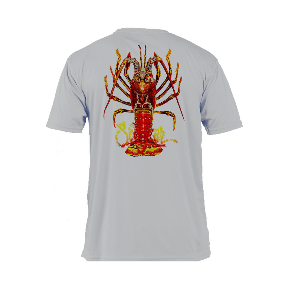 Large Lobster Short Sleeve - Gray